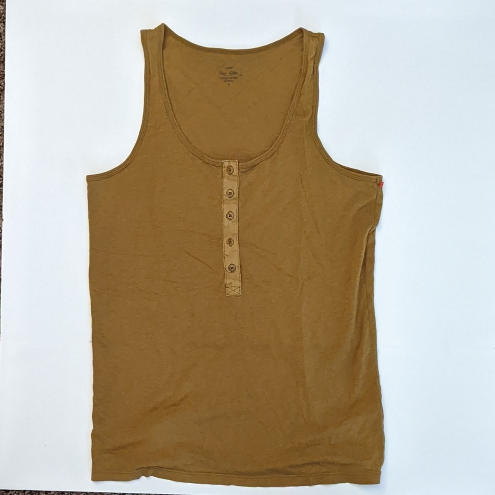 JCrew Size Medium 5 Button Tank Top